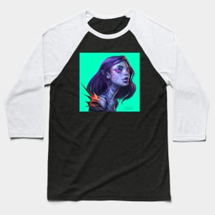 Violet Elf Baseball T-Shirt